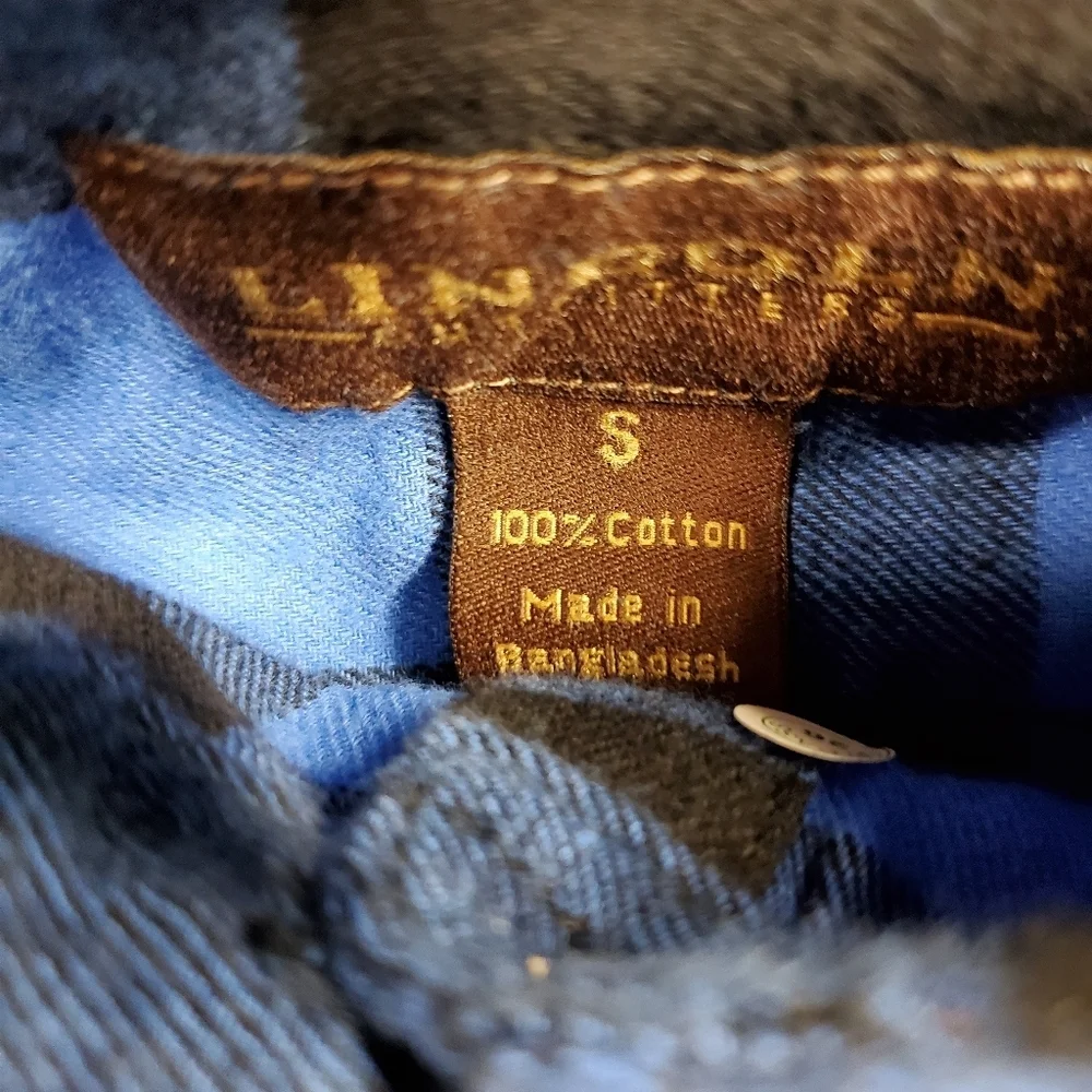 💁‍♂️👕 NWT Lincoln Oufitters S Flannel shirt